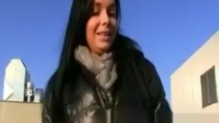 Damn Sexy Euro Babe Vikky Public Fucked