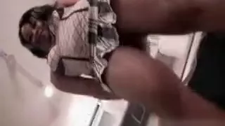 Slutty Ebony Babe Gets Aroused For Some