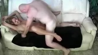 Hot Mature Wife Getting Rammed On The Sofa