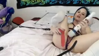 Solo Toying In Bathroom