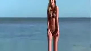 Suzanna _ Amateur Blonde Acting Naughty On A Public Beach