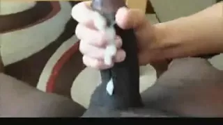 Pretty Big Boobed Milf Girlfriend Make A Hell Of A Handjob To A Black Dude