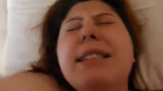 Chubby Horny Wife Fucking Hard Her Ass