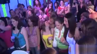 2 Blonde Waiters Leaking Puss And Fucking One Whore Wildly