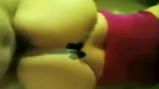 Ebony With Big Natural Boobs In The Pov Action