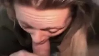 Blonde Crack Addicted Street Whore Gulps Dick Point Of View