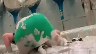 Horny Euro Babes Digging For Mud