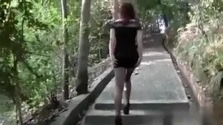 Hardcore Voyeur Fucking At Outdoor Place