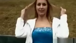 Willing blonde chick agrees to have sex with a stranger in