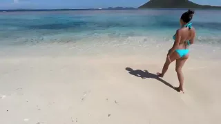 Outdoor cumshot facial