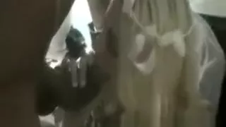 CFNM housewife gets all from stripper