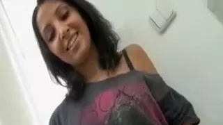 Amateur girl fucked in the barber shop