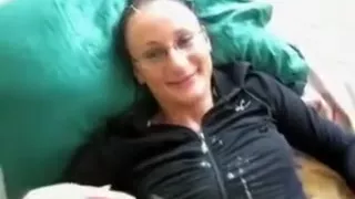 Girl that is nerdy wants cumshots