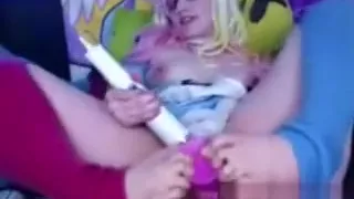 SWEET SARAH MASTURBATE AND SQUIRT perfect tee