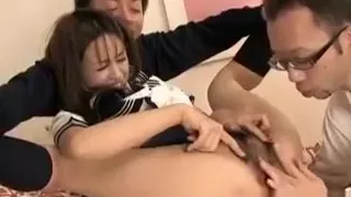 Japanese coed fucked at home uncensored