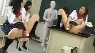 Super horny japanese babes in extreme