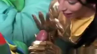 College Girl Sucks Random Cock During Costume Party