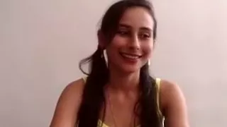 Satin Bloom Strutting Her Stuff in Sexy Lingerie Panties