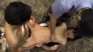 Amateur slut gangbang and blowjob facial group