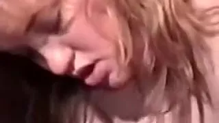 Amateur interracial sex where BBW slut