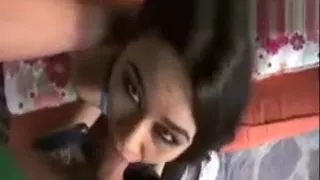 asian girlfriend  carefully sets ass on hard dick for the first time