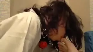 Adorable babe ion foot fetish domination