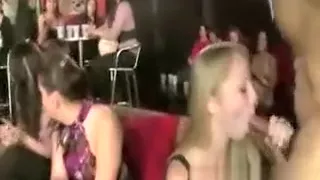 Wild Cfnm Party Babes Suck Stripper Cock