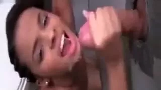 Wonderful Stunning Brunette Girl With Small Tits Gets