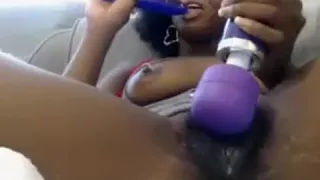 Horny Ebony Cam Girl