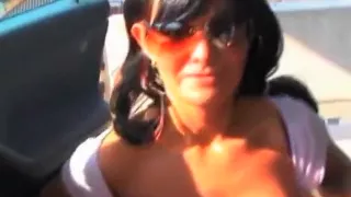 Big Titted Teen Takes A Ride And Gets Her Pussy Pounded Hard