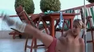 Sasha Quenches Her Orgasm Thirst With A Cunt Rub