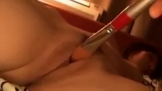 Asian 3some With Slut Getting Wet Cunt Finger Fucked