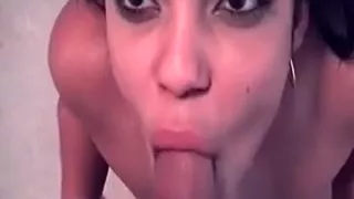 Teen Gf Gets Cum In Her Nose!