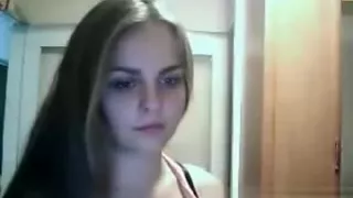 Inked Busty Babe Play With Pussy On Webcam