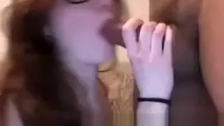 Playful Ivana Sucking Her Boyfriends Dick In The Car