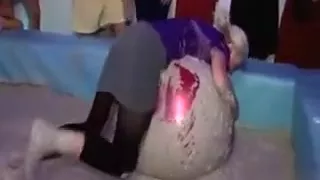 Wam Action With Lesbos In Bed