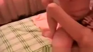 Hubby Gets Horny At Night And Slips It Into His Wife's Wet