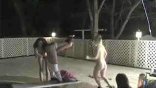 Exotic private role play, smoking, big tits xxx scene