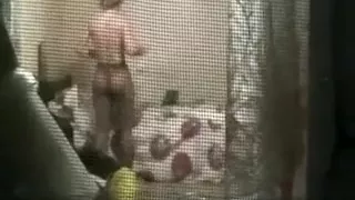 Spying on hot teen neighbor