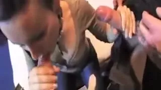 czech girl lucie threeway with her boyfriend  and a stranger to