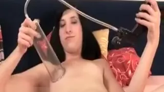 Horny Cherry toy and pump