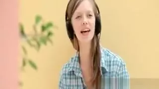 Gorgeous teen hottie strips her slim hot body