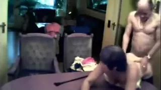 Couple that was adult fucked about the table