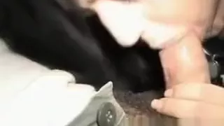 Chubby Brunette Street Whore Gobbles Down Dink