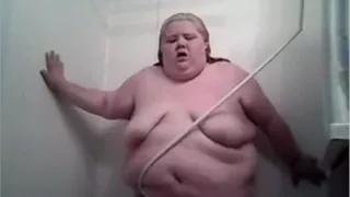 Amateur homemade wife shower bath