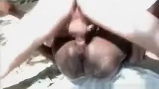 Double interracial sex with two ebony