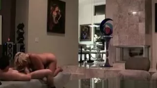 Cheating Blonde Housewife Blowjob On Hidden Spy Camera
