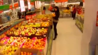 Teen slut gets her cunt banged roughly on a spy webcam