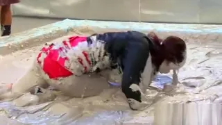 Party babes in the mood for food fetish porn scenes