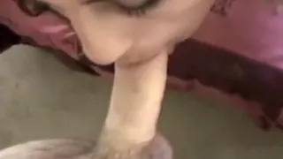 Dude with monster dong rips through a young cunt